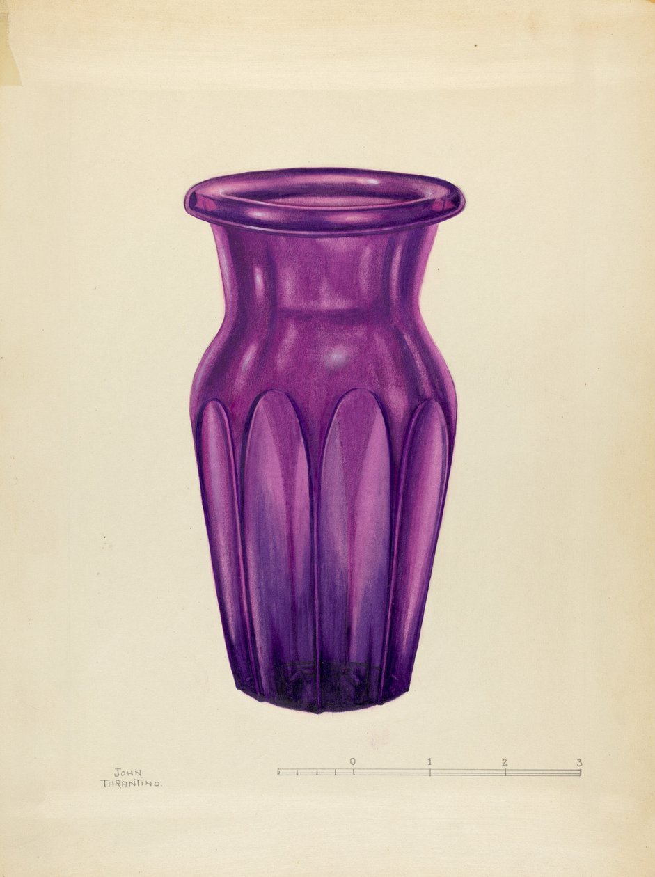 Váza, c. 1940. alkotó: John Tarantino
