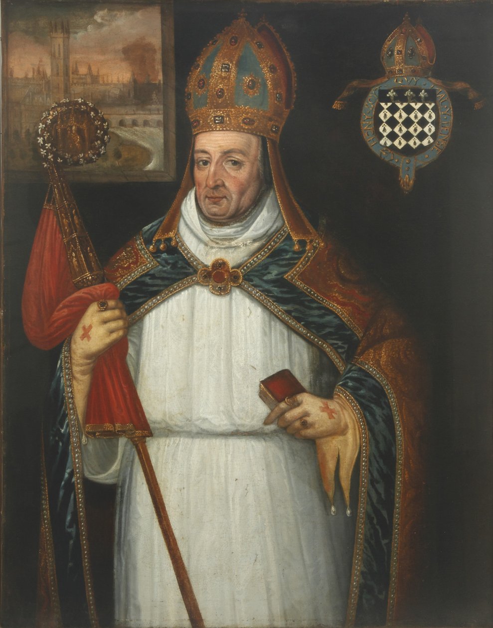 Waynflete-i Vilmos, Winchester püspöke, 1669 alkotó: John Taylor