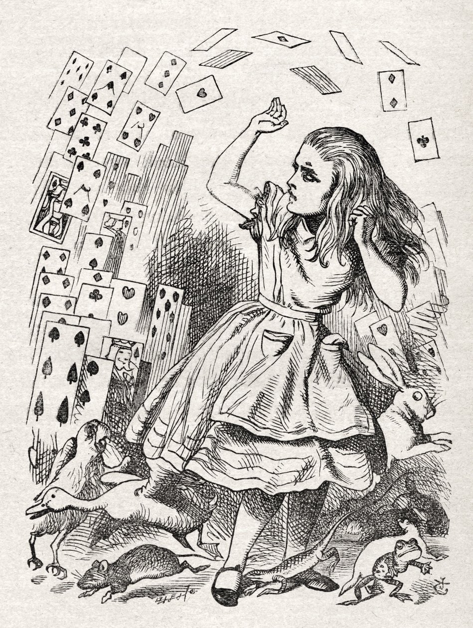 Alice – hazatérve alkotó: John Tenniel