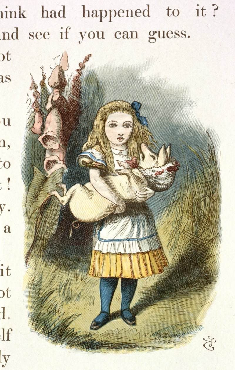 Alice és a malacbaba alkotó: John Tenniel