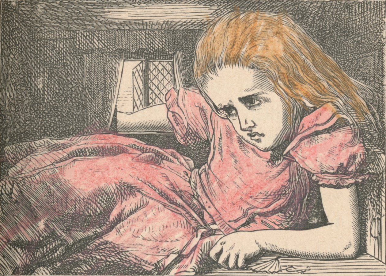Alice, ahogy nő, 1889 alkotó: John Tenniel