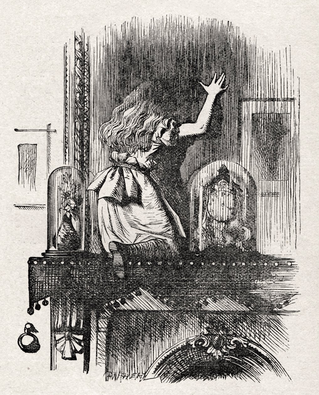 Alice az üvegen keresztül alkotó: John Tenniel