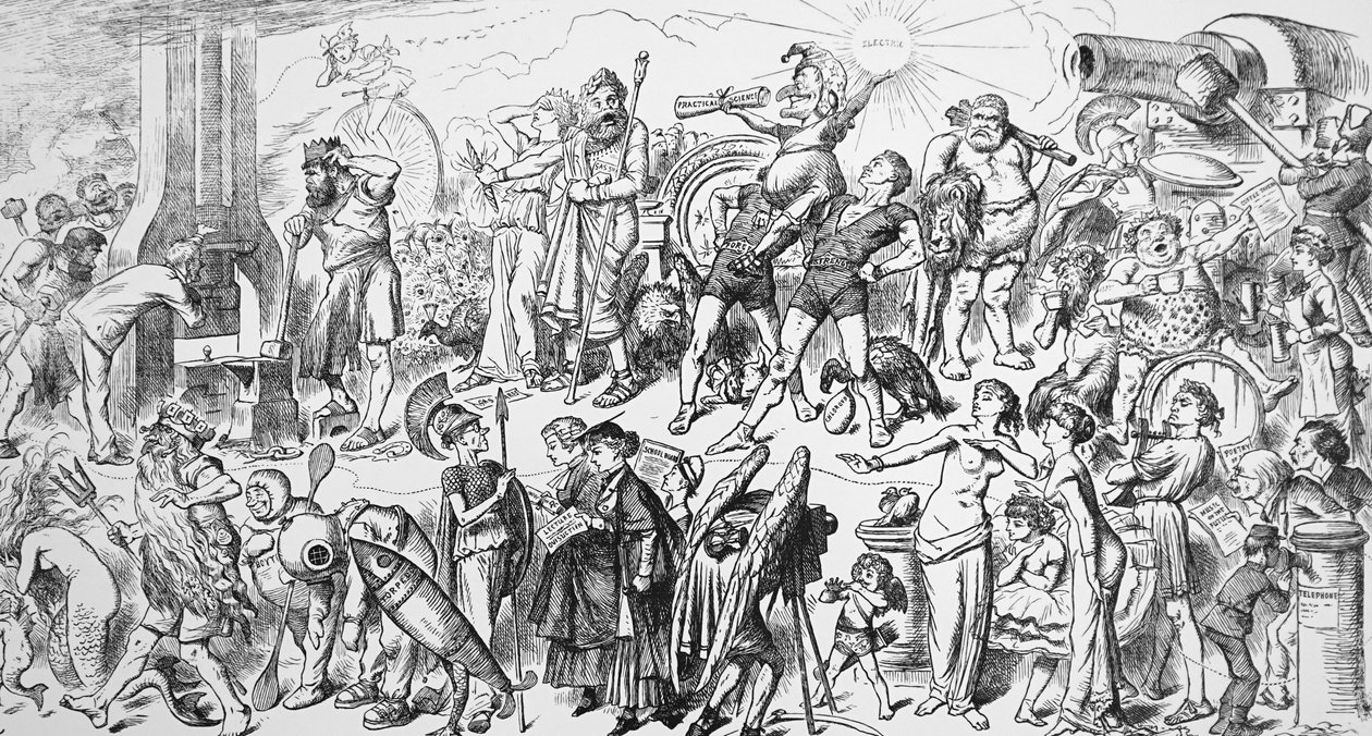 Az alkalmazott tudomány mindent legyőz alkotó: John Tenniel