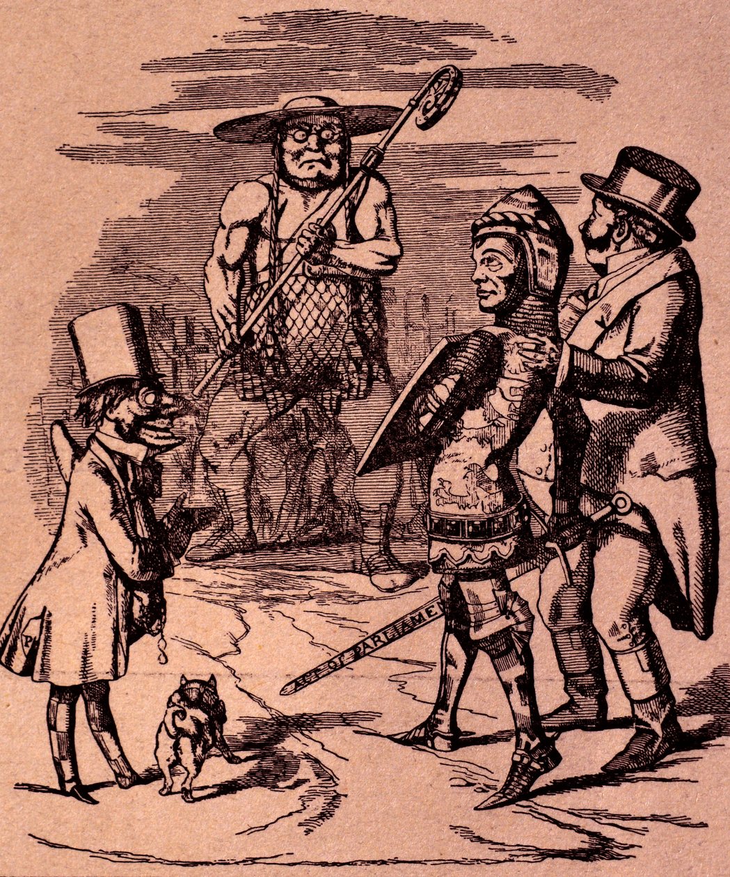 Sir John Tenniel rajzfilmje a Punchból alkotó: John Tenniel