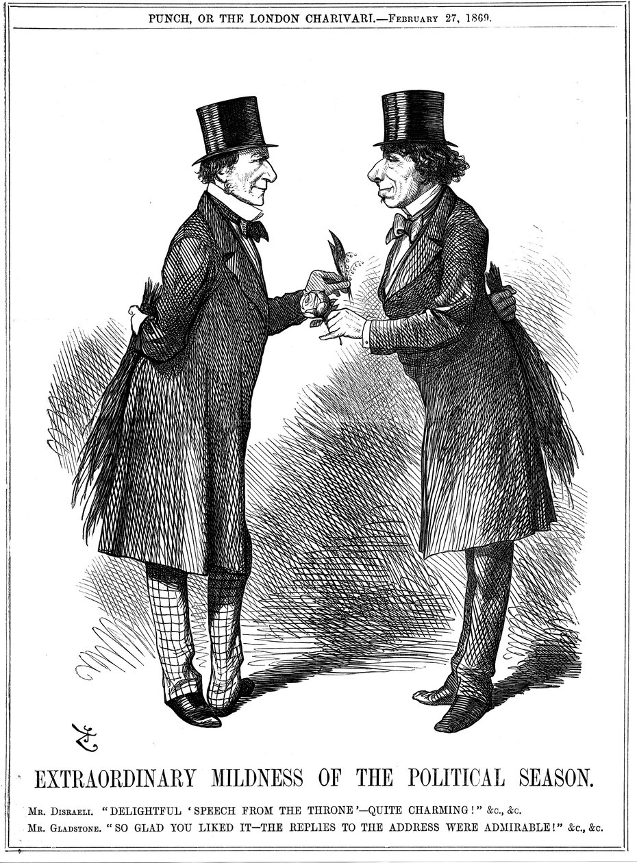 A politikai évszak rendkívüli szelídsége, 1869 alkotó: John Tenniel