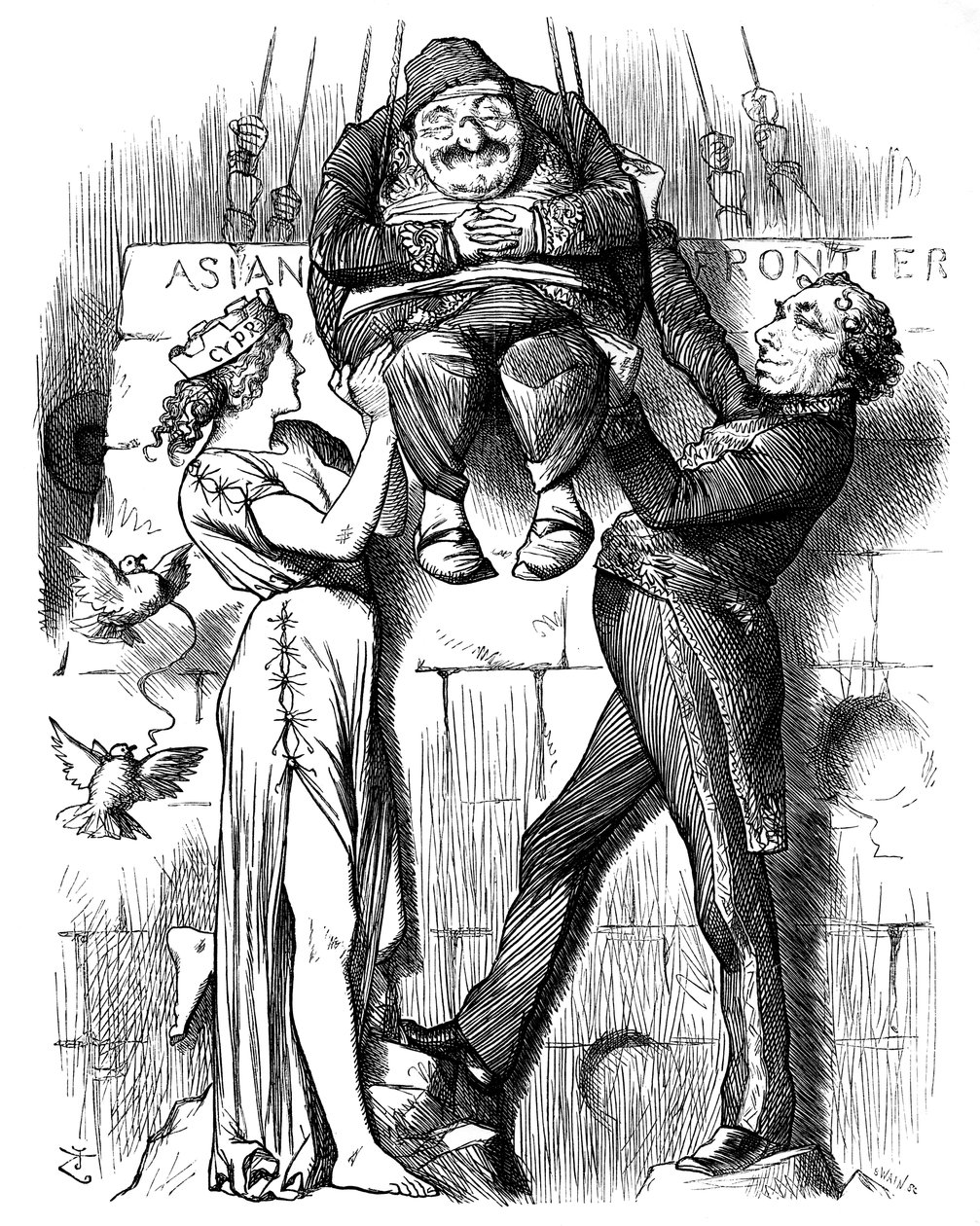 Humpty Dumpty, 1878. alkotó: John Tenniel
