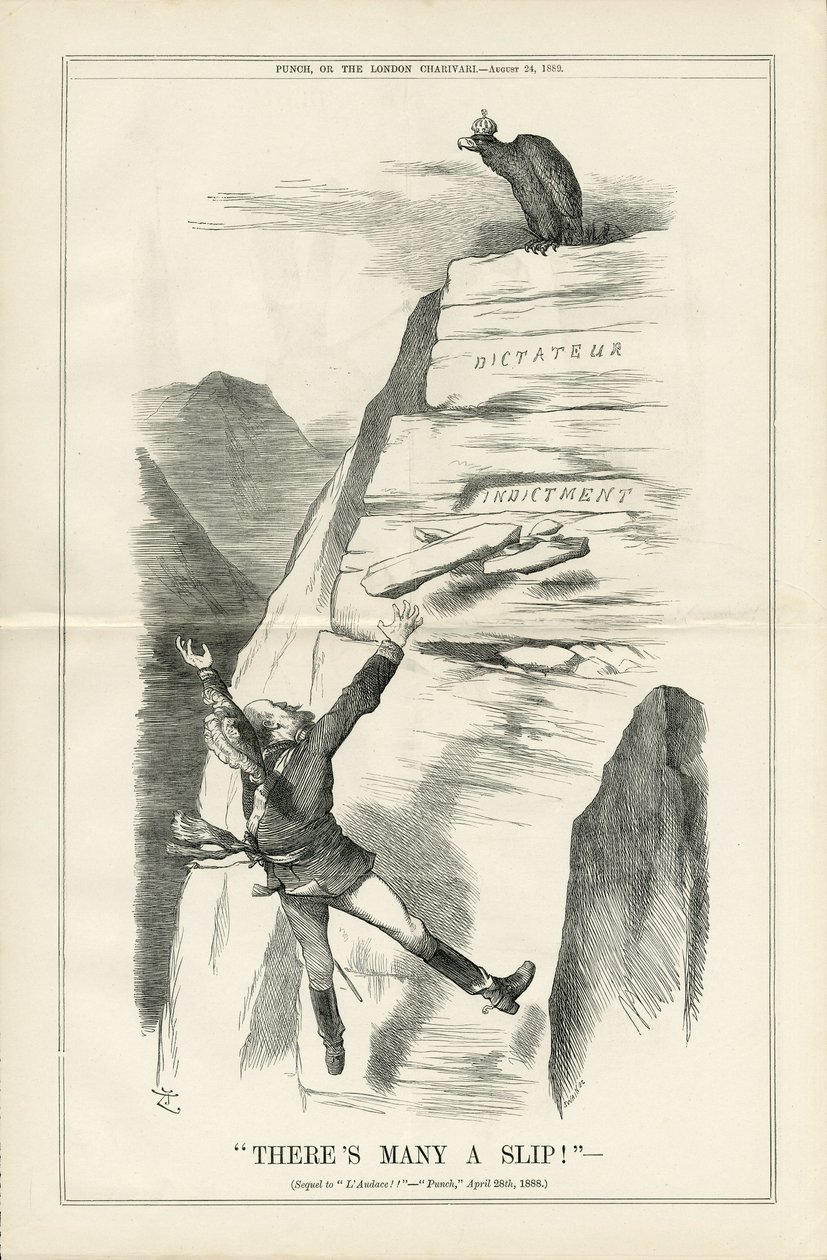 John Tenniel (1820-1914) illusztrációja a Punchban alkotó: John Tenniel