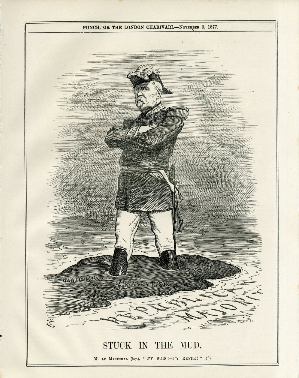 John Tenniel (1820-1914) illusztrációja a Punchban alkotó: John Tenniel