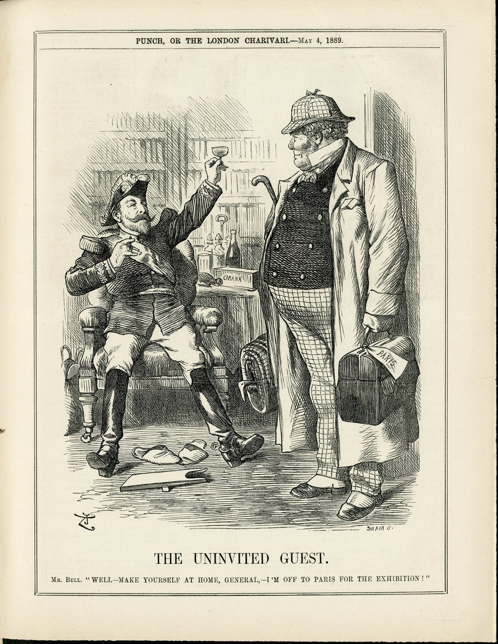 John Tenniel (1820-1914) illusztrációja a Punchban alkotó: John Tenniel