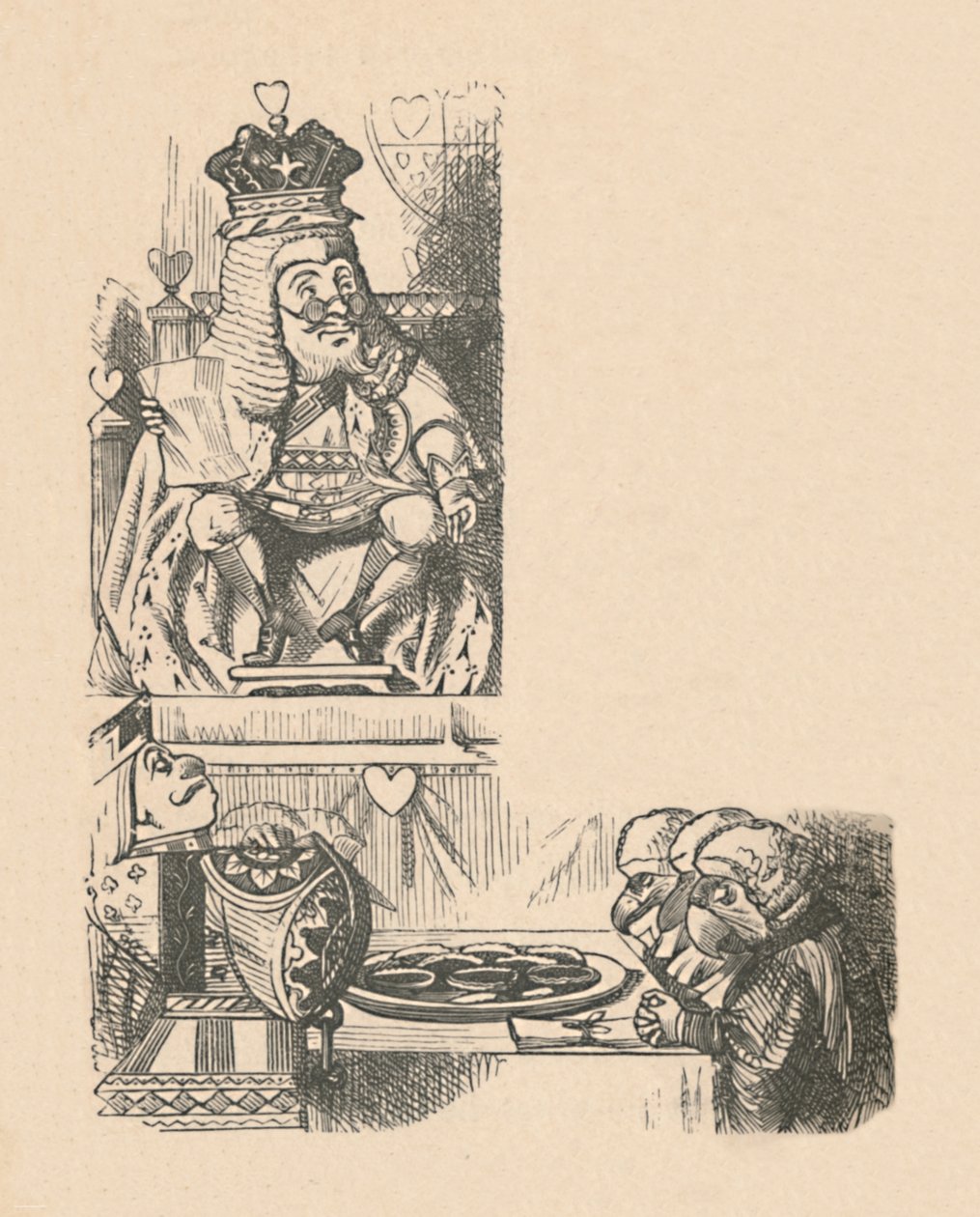 A tartók esete, 1889 alkotó: John Tenniel