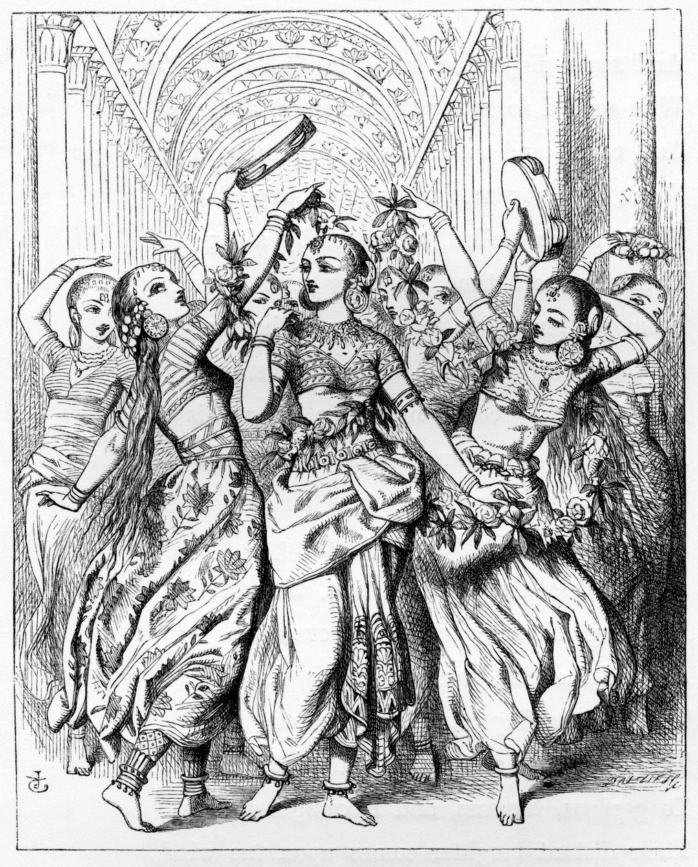 A fátyolos prófétája alkotó: John Tenniel