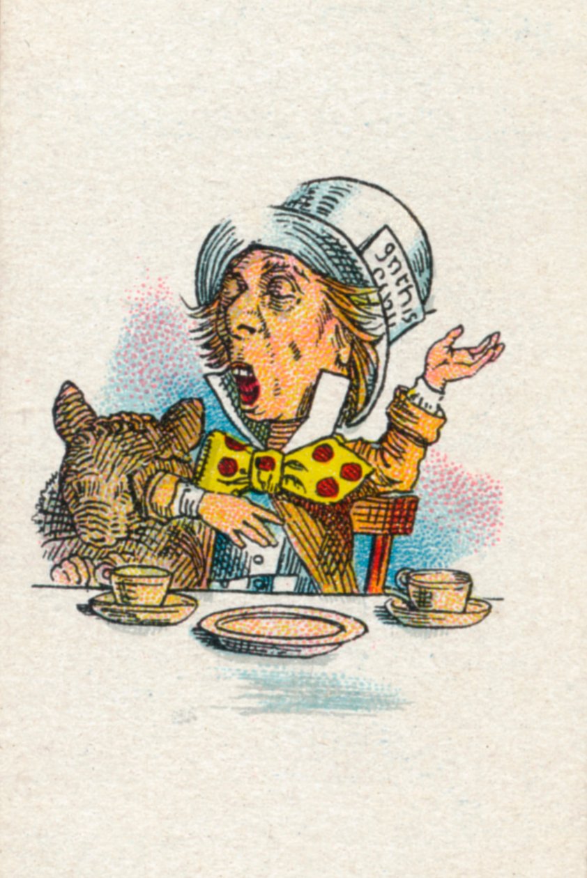 Twinkle, Twinkle mondta a Kalapos, 1930 alkotó: John Tenniel