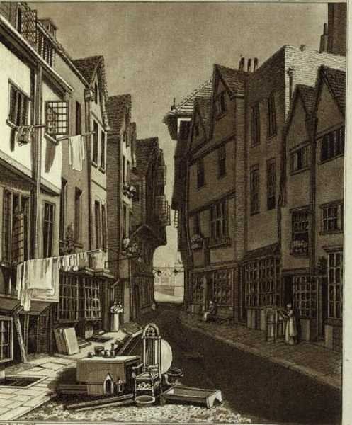 Kilátás a kis szentélyre a West End felől, metszett W.M. Barátaim alkotó: John Thomas (after) Smith