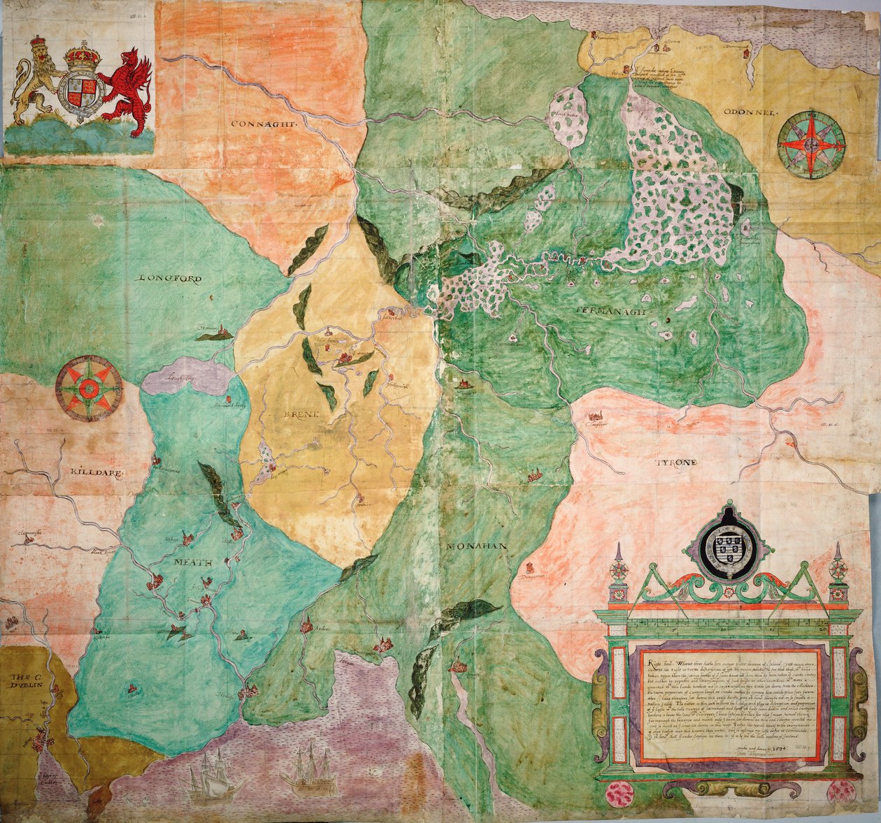 Írország Londonderry és Dublin között alkotó: John Thomas