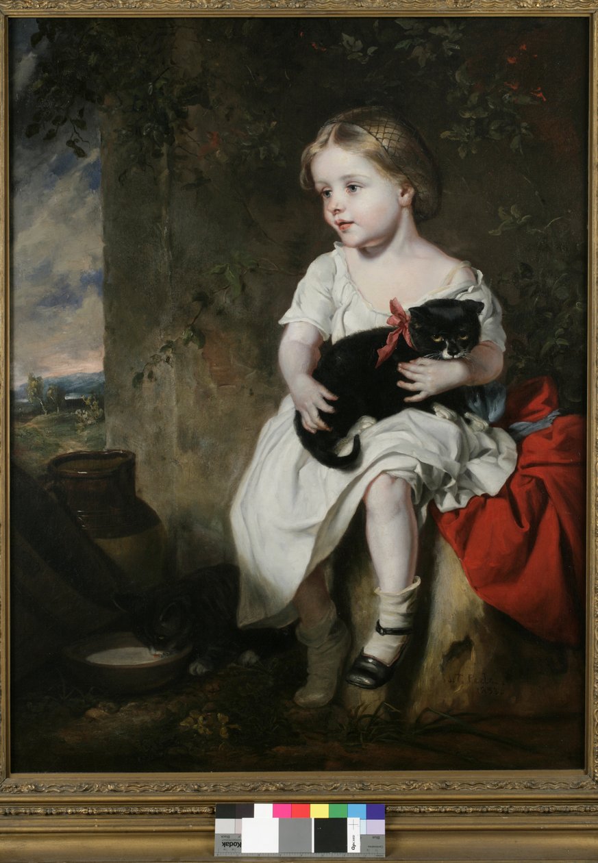 A kisállat, 1853 alkotó: John Thomas Peele