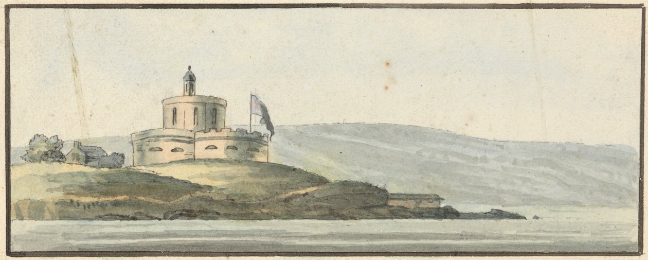 St. Mawes kastély, Falmouth, Kelet-Délkelet alkotó: John Thomas Serres