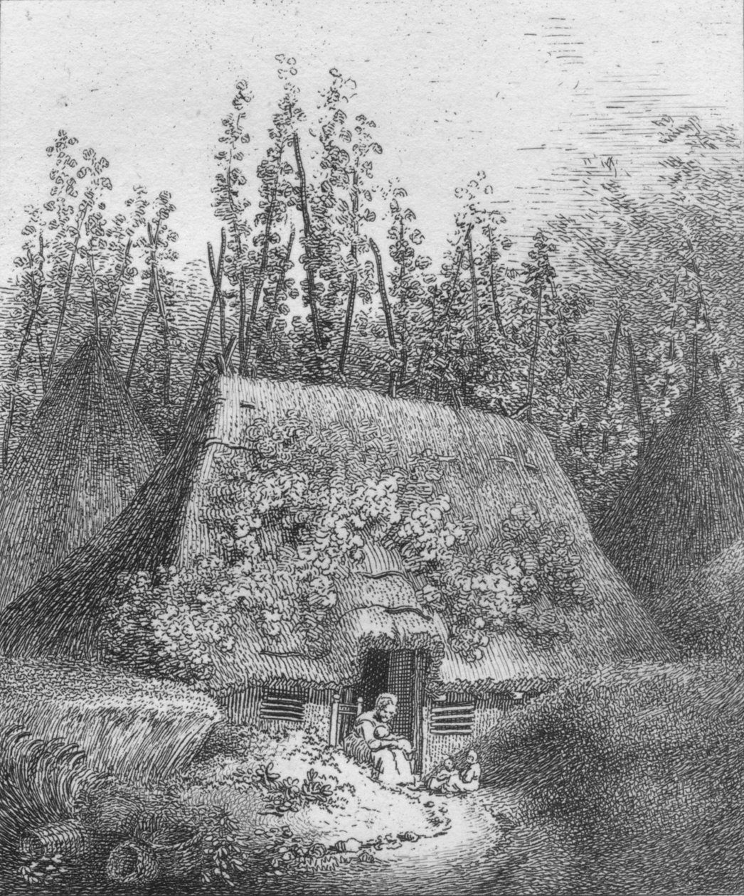 Cobhamben, Surrey államban, 1797 alkotó: John Thomas Smith