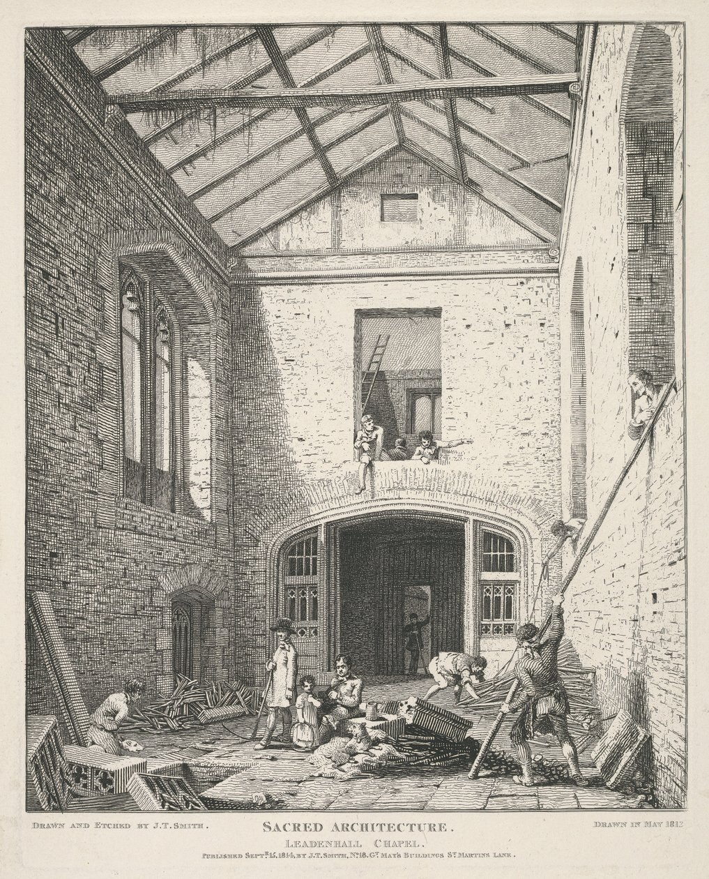 Leadenhall-kápolna alkotó: John Thomas Smith