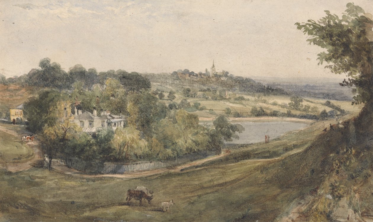 Vale of Health – Hampstead alkotó: John Thomas Smith
