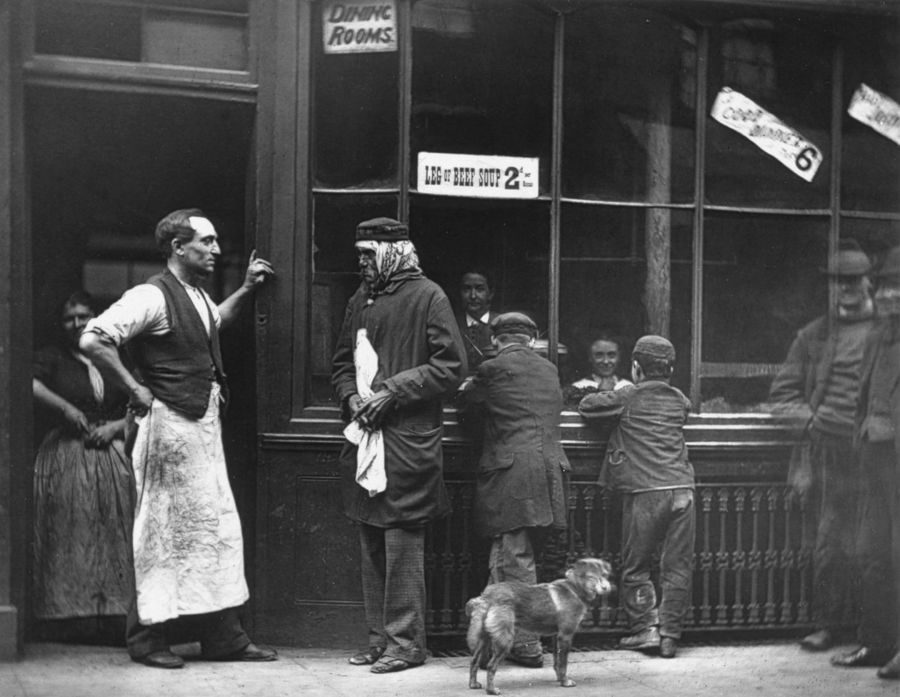 Egy elítéltek otthona, a londoni utcai életből, J. Thomson és Adolphe Smith alkotó: John Thomson