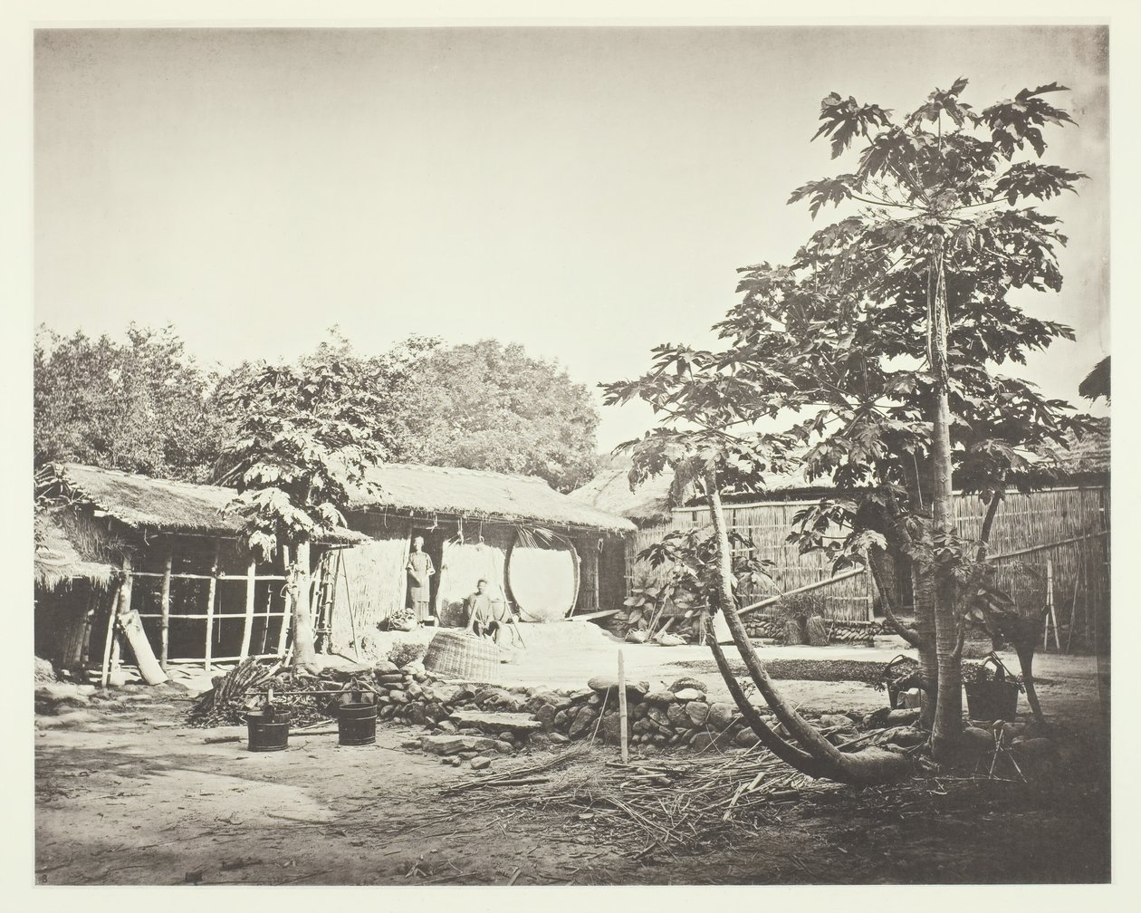 Pepohoan lakóház, kb. 1868. alkotó: John Thomson