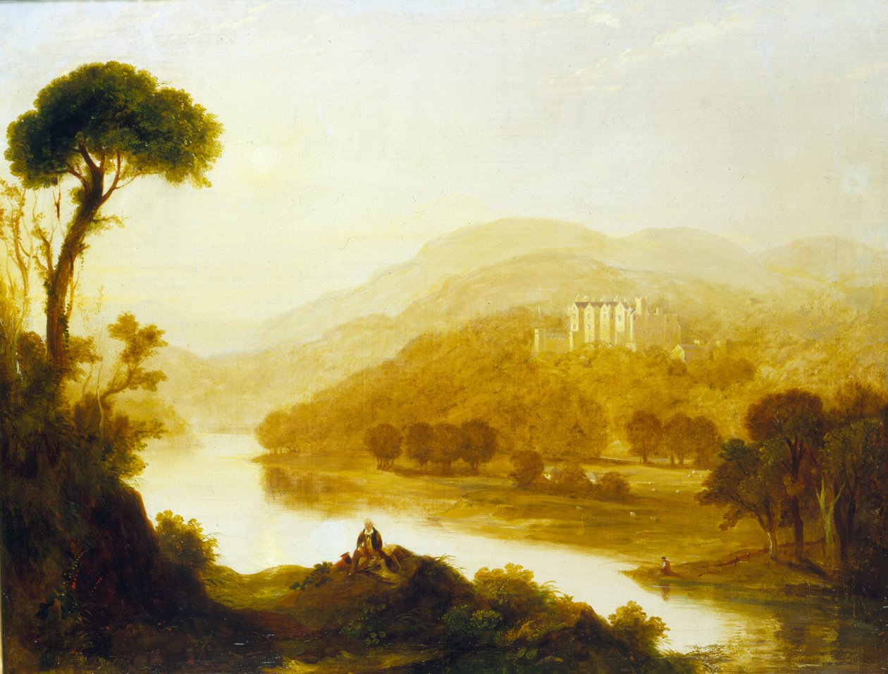 Abbotsford, Sir Walter Scott otthona, 1828 alkotó: John Thomson