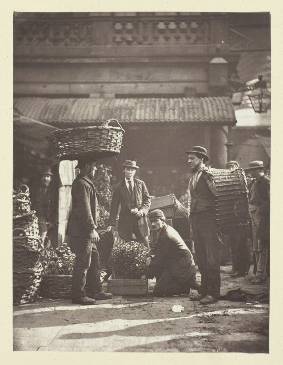 Covent Garden munkásai alkotó: John Thomson