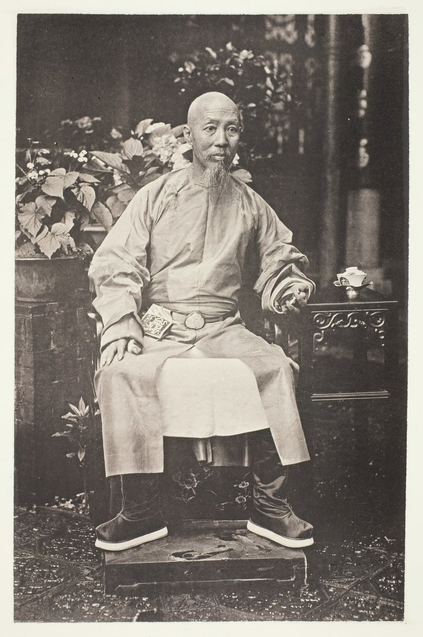 Jui-Lin, a két Kwang tartomány főkormányzója, c. 1868. alkotó: John Thomson