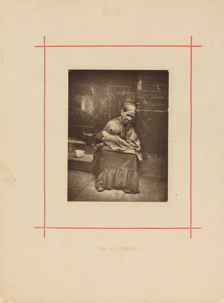 The Crawlers, c. 1877. alkotó: John Thomson