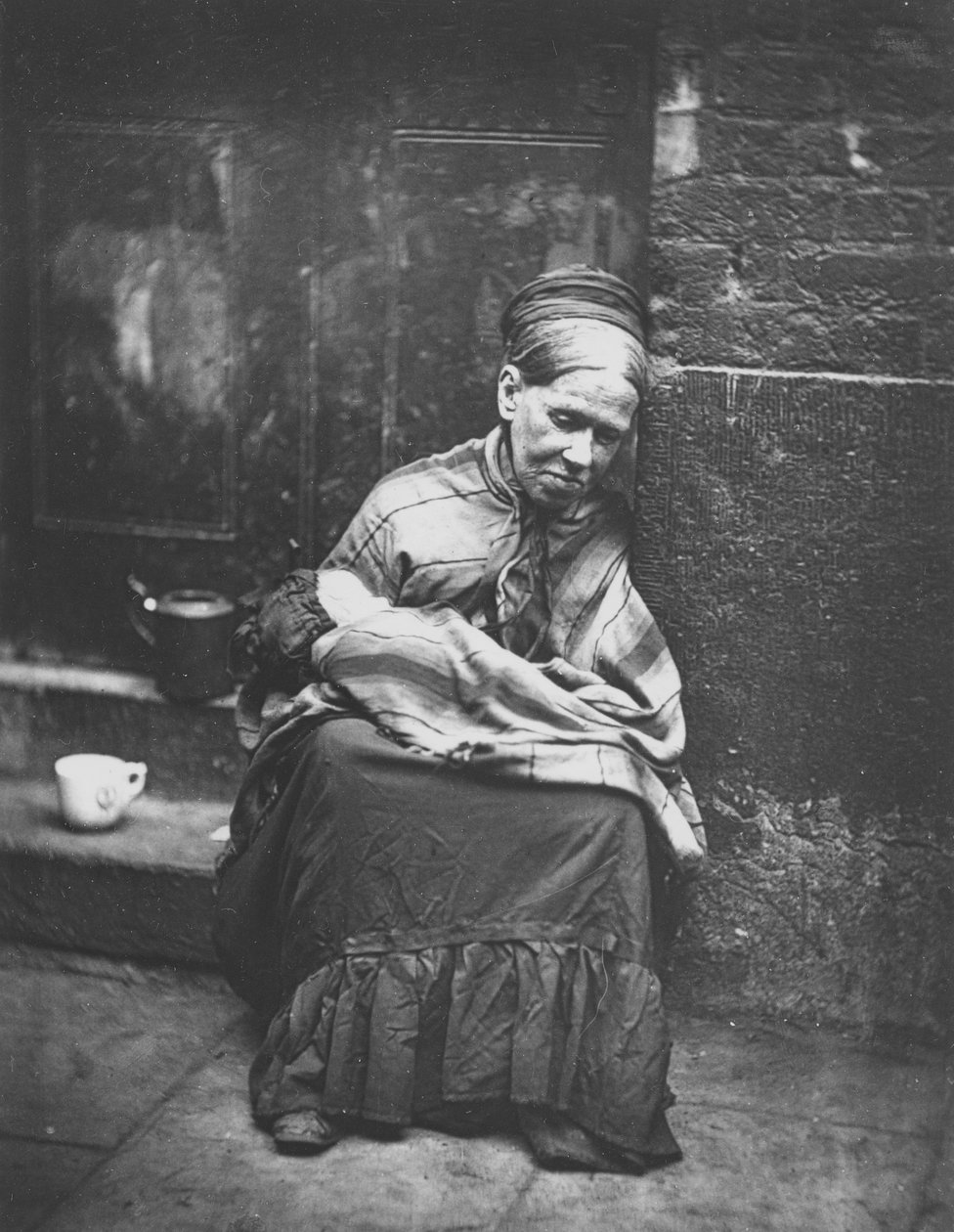 The Crawlers, a londoni utcai életből, J. Thomson és Adolphe Smith, 1877 alkotó: John Thomson