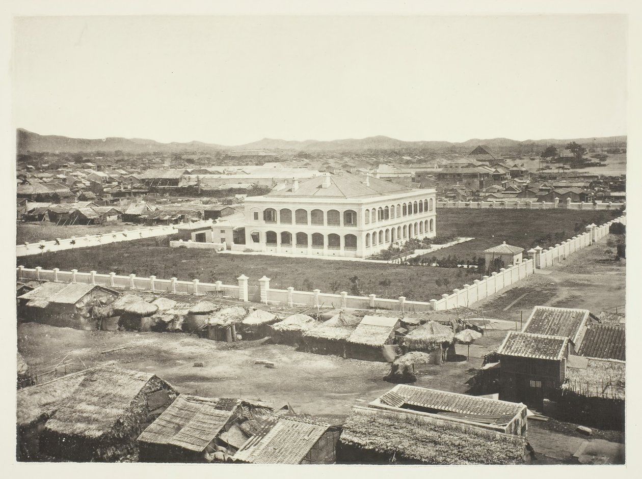 The Old Factory Site, Canton, c. 1868. alkotó: John Thomson