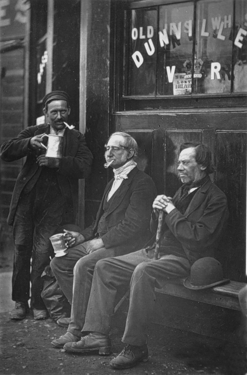 A falmunkás, a londoni utcai életből, J. Thomson és Adolphe Smith alkotó: John Thomson