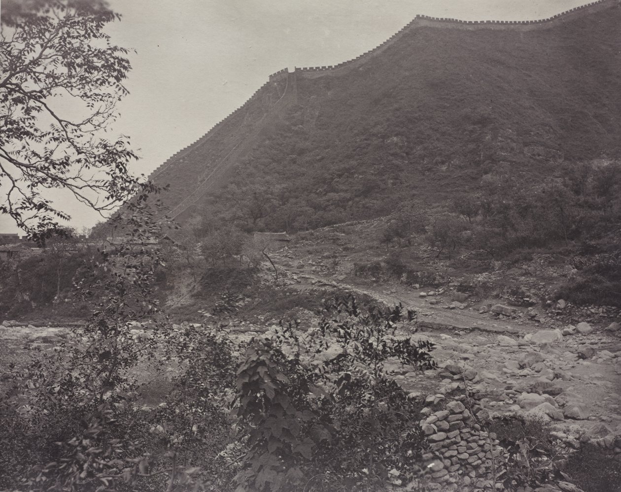 Kilátás a nagy falra, Kína alkotó: John Thomson