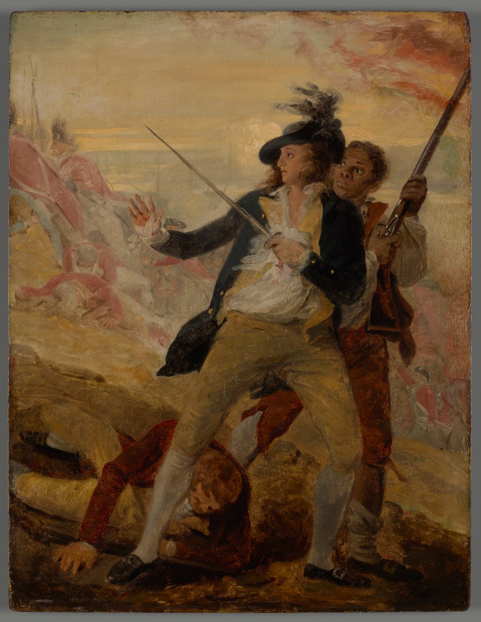 Thomas Grosvenor hadnagy (1744 alkotó: John Trumbull