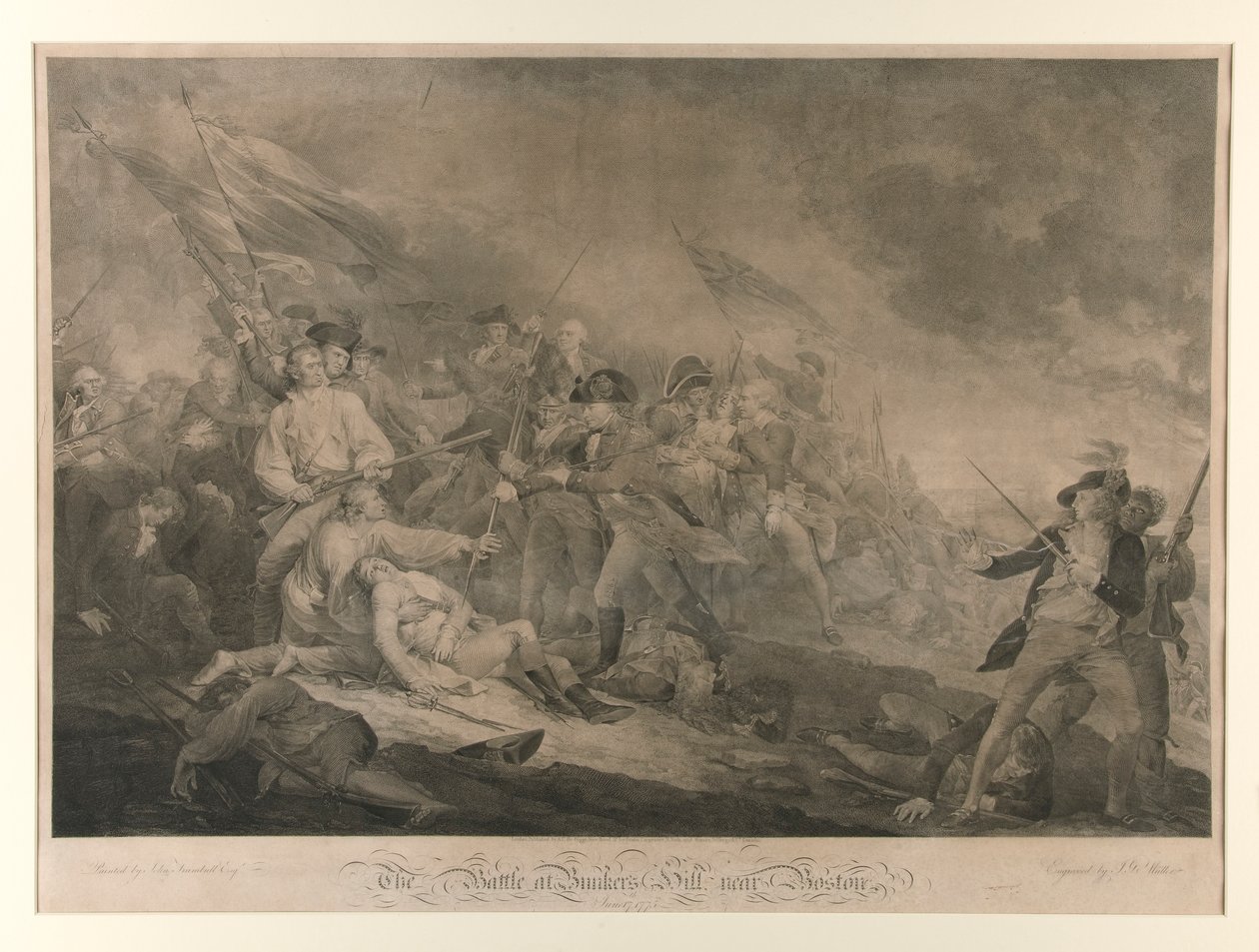 A bunkeri csata alkotó: John Trumbull