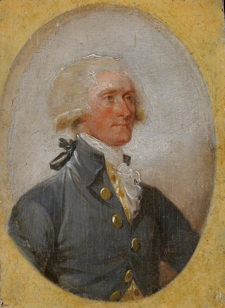 Thomas Jefferson, 1788. alkotó: John Trumbull