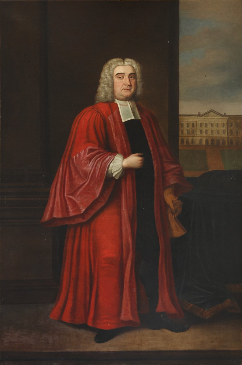 Edward Butler, a Magdalene College elnöke alkotó: John Vanderbank