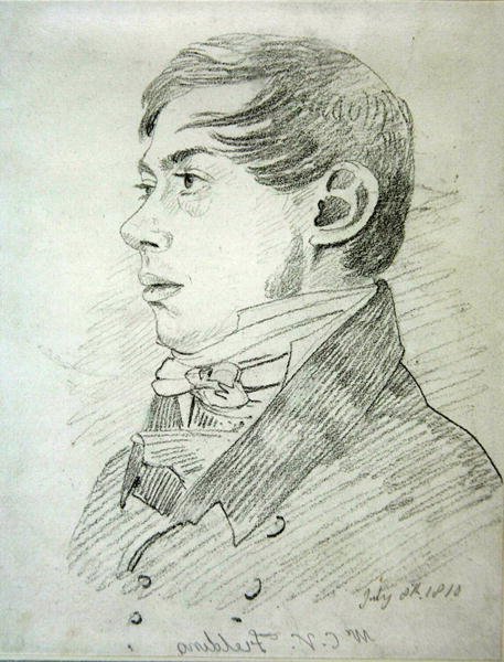 Anthony Vandyck Copley Fielding (1787-1855), 1810 (grafit szőtt papíron) alkotó: John Varley
