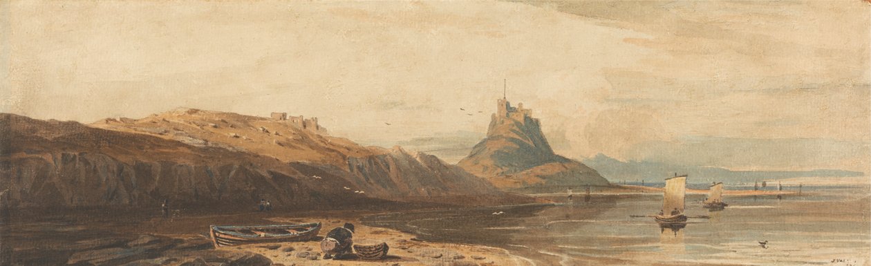 Kastély a Szent-szigeten alkotó: John Varley