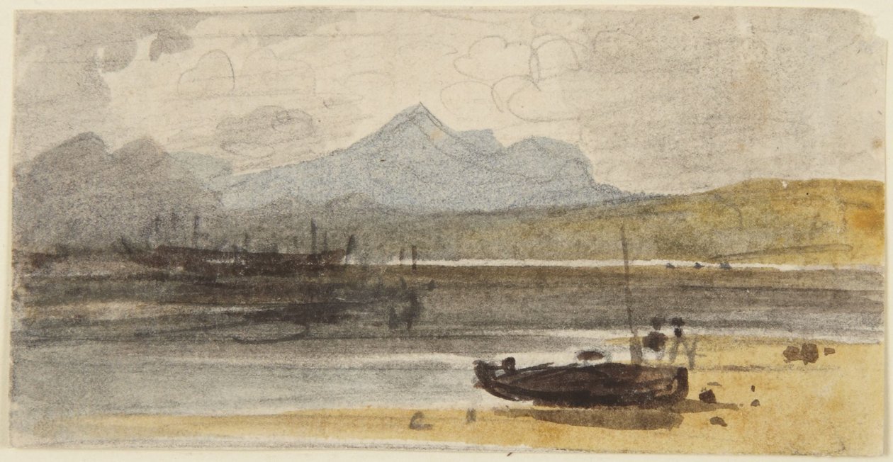 Tengerparti jelenet alkotó: John Varley