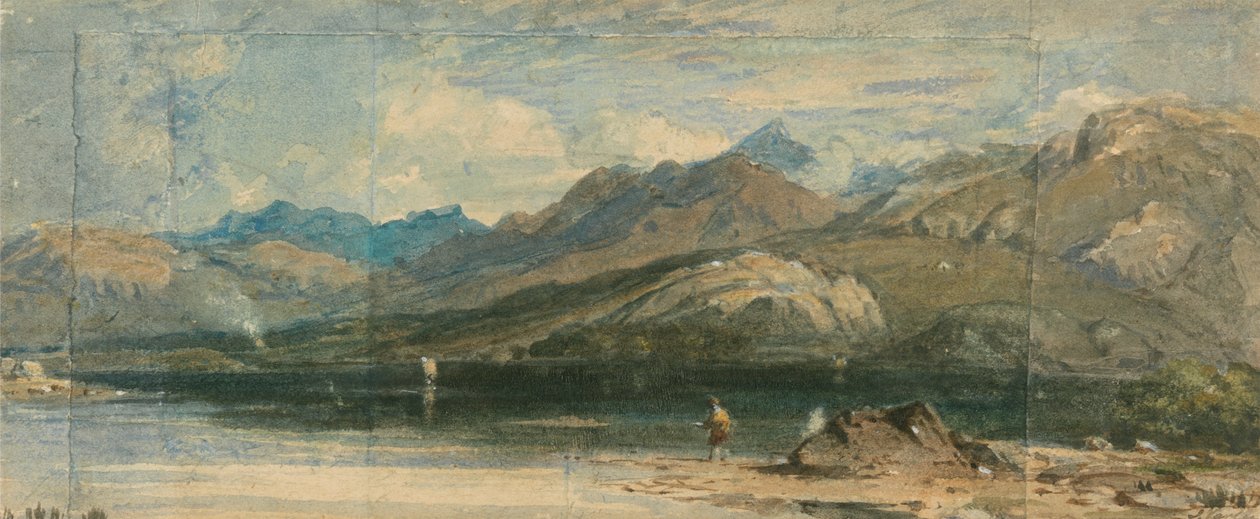 Llyn Dinas, Észak-Wales alkotó: John Varley