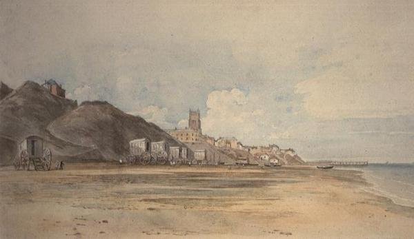 Cromer tengerpartja, Norfolk alkotó: John Varley