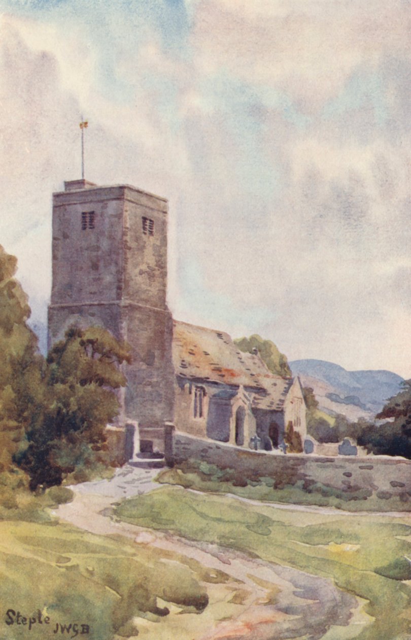 Steple (színes litográfia) alkotó: John W.G. Bond