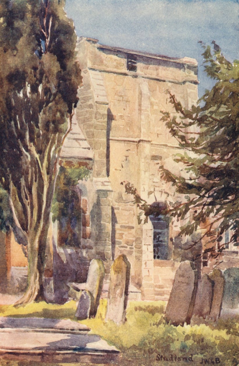 Studland (színes litográfia) alkotó: John W.G. Bond