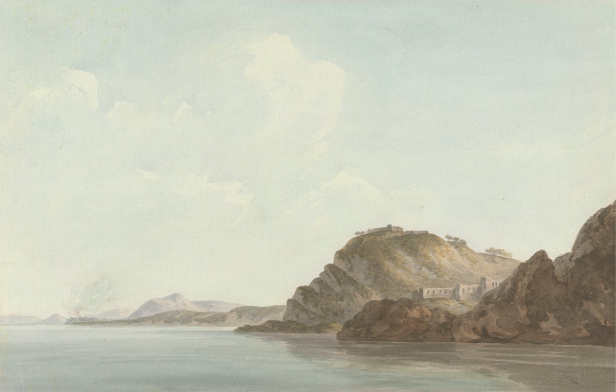 Part Sorrento közelében alkotó: John Warwick Smith