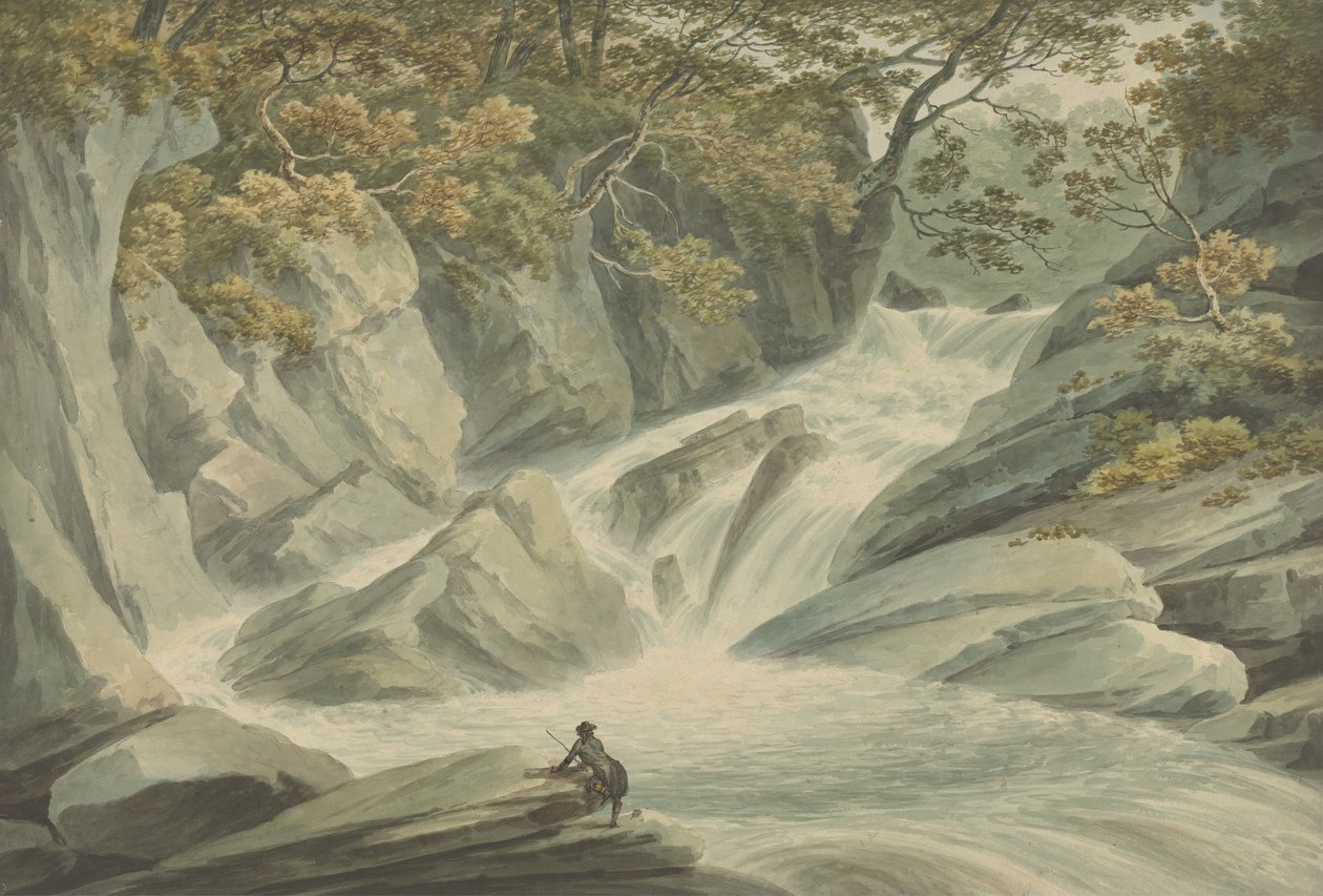 Hafod: A kaszkád felső része alkotó: John Warwick Smith