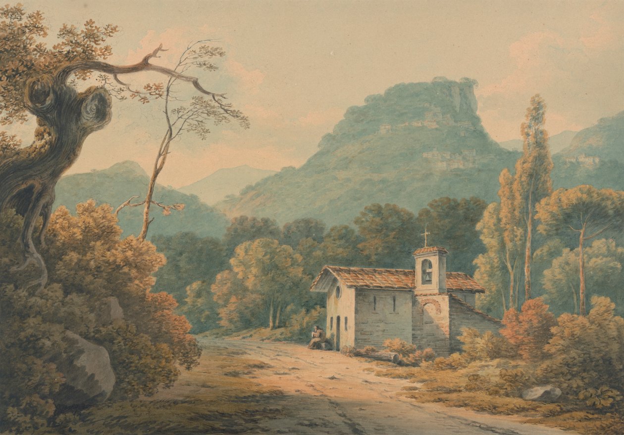 A Frascati-i Ermitázs alkotó: John Warwick Smith