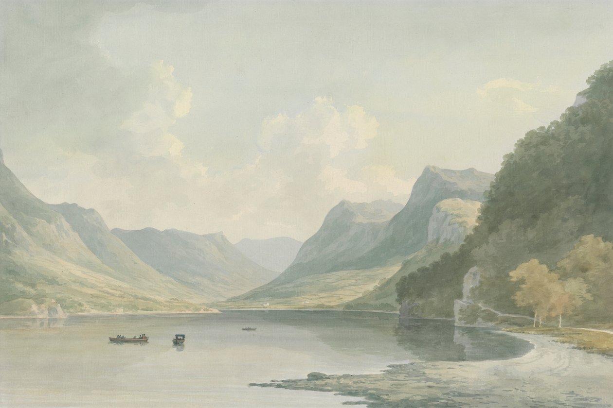 Ullswater, Patterdale felé néz alkotó: John Warwick Smith