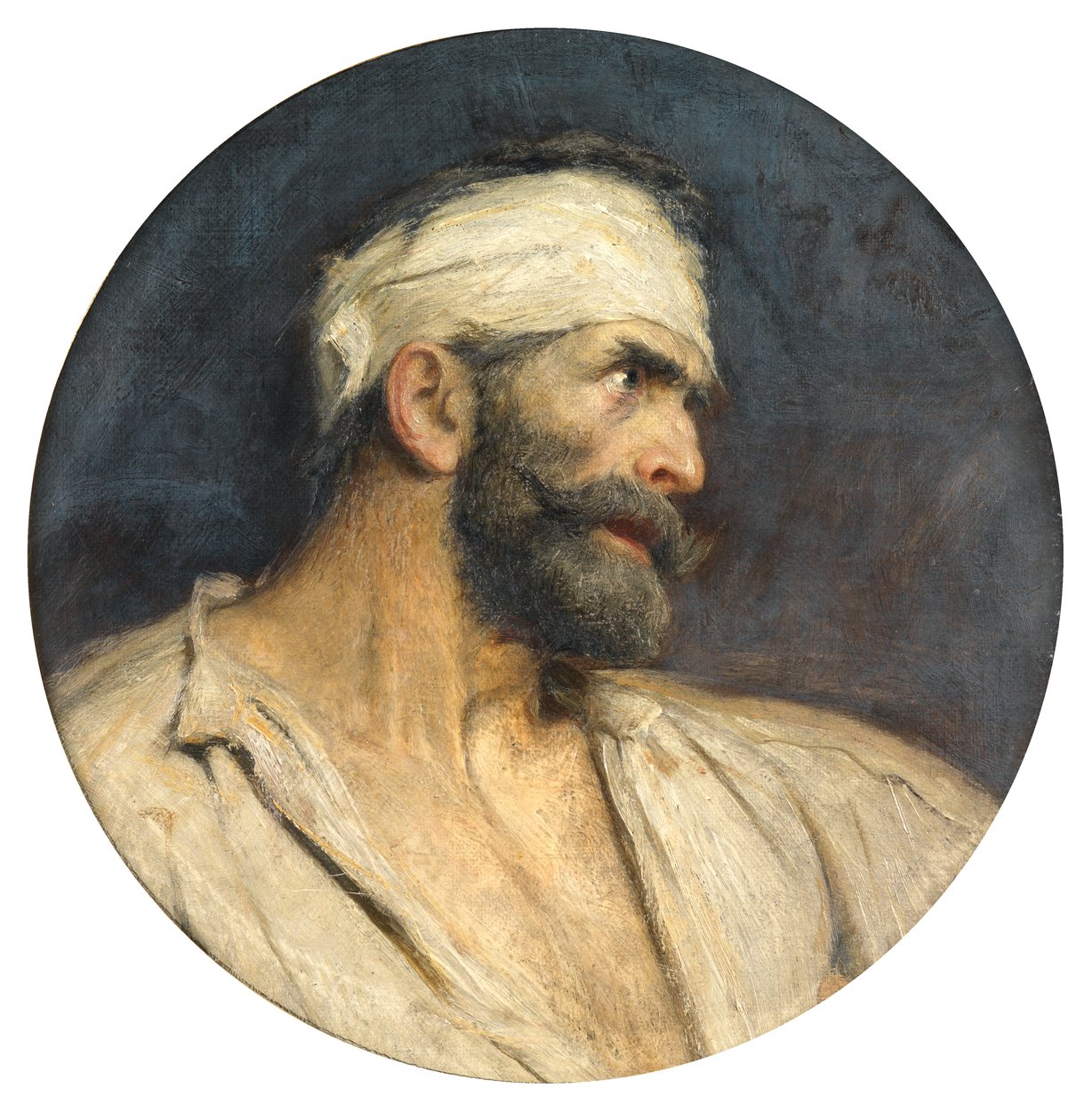"A bosszú" (olaj, vászon) alkotó: John Watson Nicol