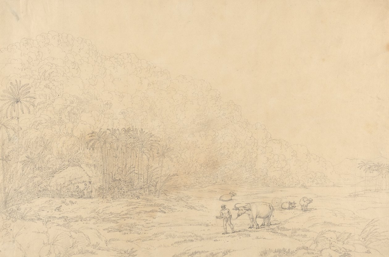 Kilátás Pulo Condore szigetére alkotó: John Webber